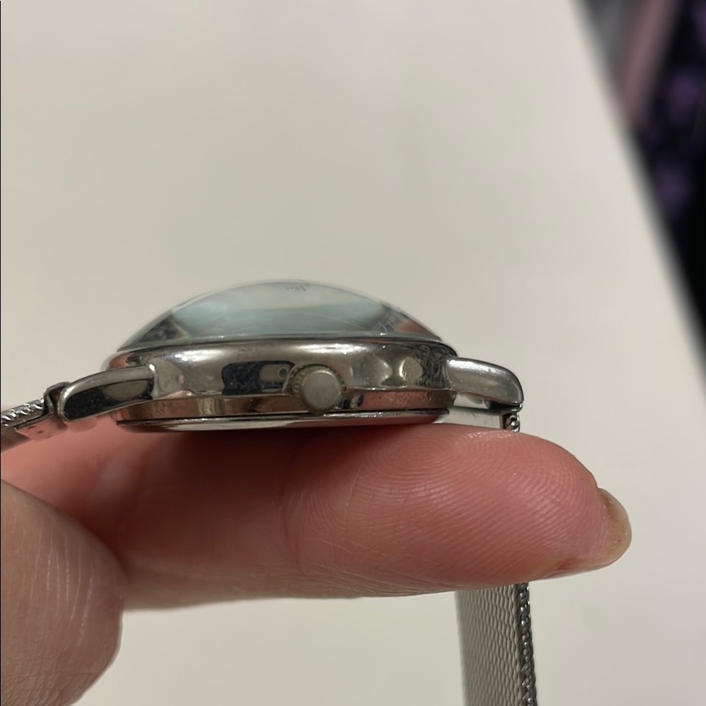Silver Mesh Strap Watch - Picture 7 of 7